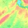 Topografische kaart La Beulinais, hoogte, reliëf