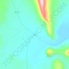 Topografische kaart Ocate, hoogte, reliëf