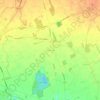 Topografische kaart Chiasiellis, hoogte, reliëf