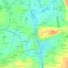 Topografische kaart Le Champ Sous le Bois, hoogte, reliëf