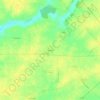 Topografische kaart Boinville, hoogte, reliëf