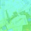 Topografische kaart Jipsingboertange, hoogte, reliëf