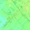 Topografische kaart Villotta, hoogte, reliëf
