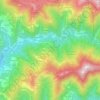 Topografische kaart Frassinello, hoogte, reliëf