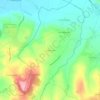 Topografische kaart La Récuquelle, hoogte, reliëf