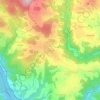 Topografische kaart Nöchling, hoogte, reliëf