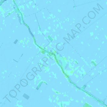 Topografische kaart Brandon Bank, hoogte, reliëf
