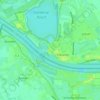 Topografische kaart Tuindorp, hoogte, reliëf