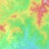 Topografische kaart Vioglio, hoogte, reliëf
