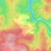 Topografische kaart Smuid, hoogte, reliëf