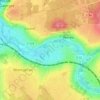 Topografische kaart Résidence de la Grande Prairie, hoogte, reliëf