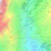 Topografische kaart Varvoies, hoogte, reliëf