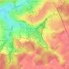 Topografische kaart Sept-Fontaines, hoogte, reliëf