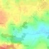 Topografische kaart Landier de sur le Rocher, hoogte, reliëf