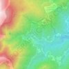 Topografische kaart Frasiccia, hoogte, reliëf