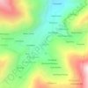 Topografische kaart Cachora, hoogte, reliëf
