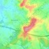 Topografische kaart Haut Breucq, hoogte, reliëf