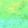 Topografische kaart Hausstette, hoogte, reliëf