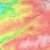 Topografische kaart Haie des Pauvres, hoogte, reliëf