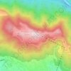 Topografische kaart Sidi Belloua, hoogte, reliëf
