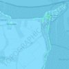 Topografische kaart Dallingeweer, hoogte, reliëf