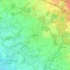 Topografische kaart Hörste, hoogte, reliëf