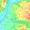 Topografische kaart Pacau, hoogte, reliëf