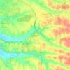 Topografische kaart Schizzanello, hoogte, reliëf