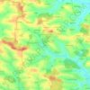 Topografische kaart Pilstl, hoogte, reliëf