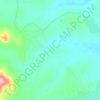 Topografische kaart Benishangul-Gumuz, hoogte, reliëf