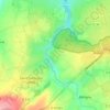 Topografische kaart Le Gite au Chevreuil, hoogte, reliëf