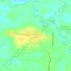 Topografische kaart San Juan Campo Vibora, hoogte, reliëf