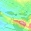 Topografische kaart Veneros, hoogte, reliëf