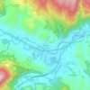 Topografische kaart Calmazzo, hoogte, reliëf