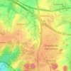 Topografische kaart Bois des Maîtres, hoogte, reliëf