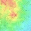 Topografische kaart Kuiperberg, hoogte, reliëf