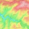 Topografische kaart Nidrum, hoogte, reliëf