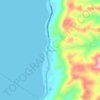 Topografische kaart Consuelo, hoogte, reliëf