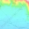 Topografische kaart Tufano, hoogte, reliëf