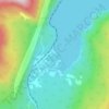 Topografische kaart D'Arcy, hoogte, reliëf