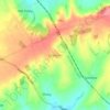 Topografische kaart Grimston, hoogte, reliëf