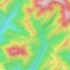 Topografische kaart Scale / Skale, hoogte, reliëf
