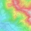 Topografische kaart Spitzingscheibe, hoogte, reliëf