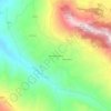 Topografische kaart Piana del Signore, hoogte, reliëf