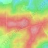 Topografische kaart Signal d'Ecouves, hoogte, reliëf