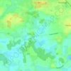 Topografische kaart Gammelbyholz, hoogte, reliëf
