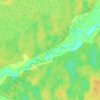 Topografische kaart Выдомирь-1, hoogte, reliëf