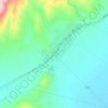 Topografische kaart Al Krib, hoogte, reliëf