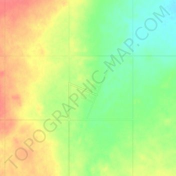 Topografische kaart Kingman, hoogte, reliëf