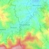 Topografische kaart Wenigumstadt, hoogte, reliëf